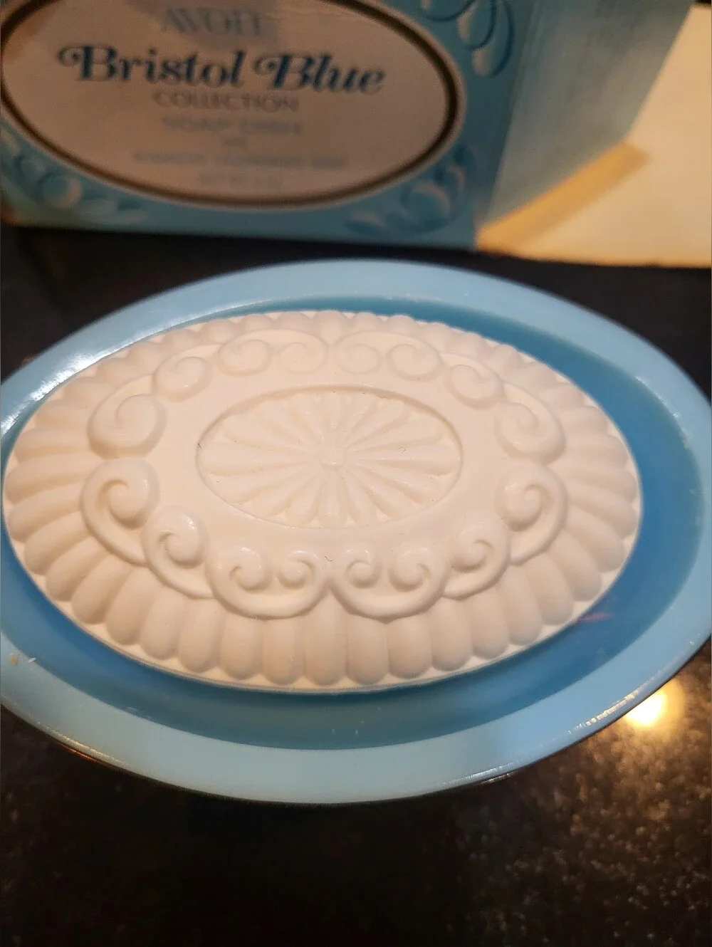 Vintage 1970s Avon Soap Dish And Soap